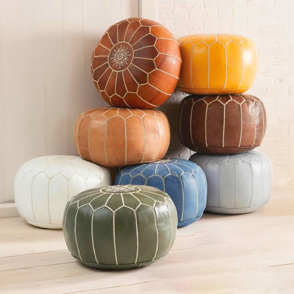 Stylish Boho Ottomans Perfect Accent for Any Room